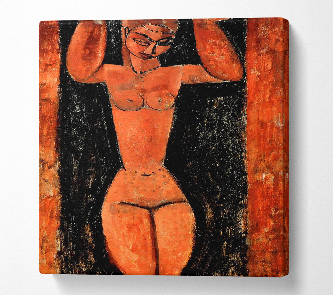  A Canvas Print of Modigliani Caryatid 3 Canvas Print