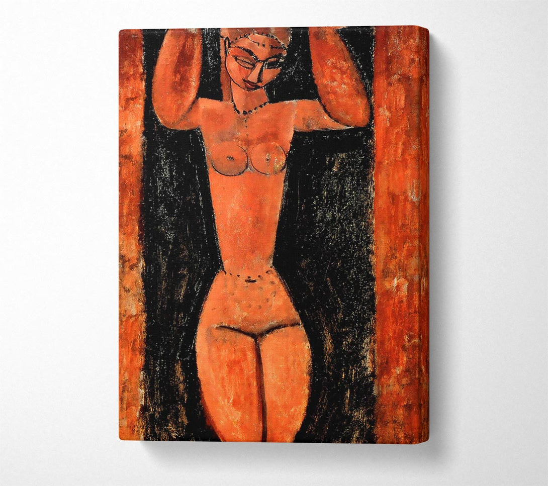  A Canvas Print of Modigliani Caryatid 3 Canvas Print