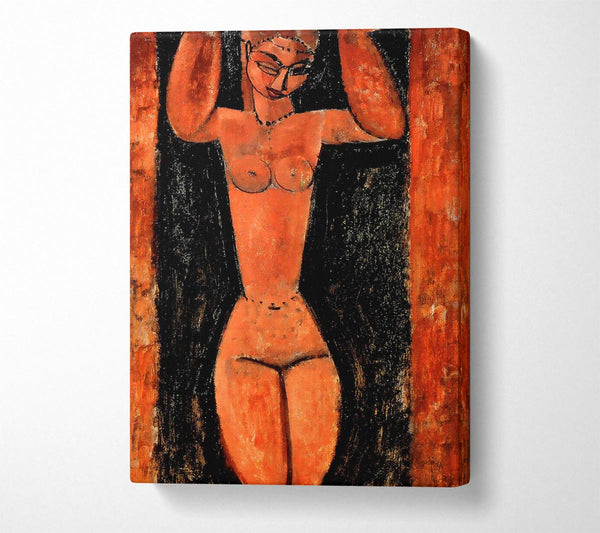  A Canvas Print of Modigliani Caryatid 3 Canvas Print