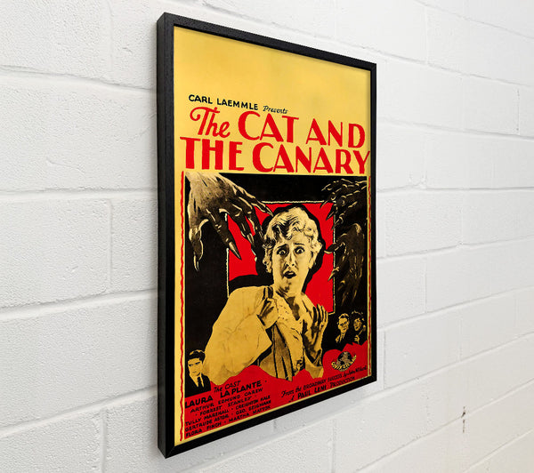 Cat And Canary 1927 Poster