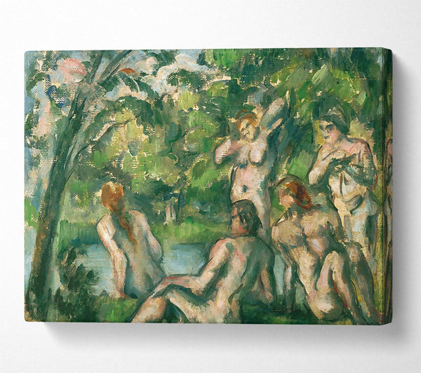  A Canvas Print of Cezanne Bathers Canvas Art