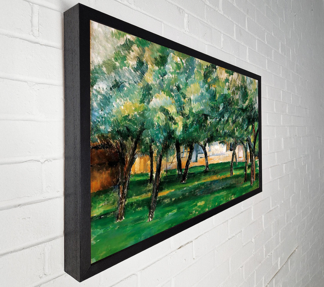  A Canvas Print of Cezanne Farm In Normandy Canvas Wall Art