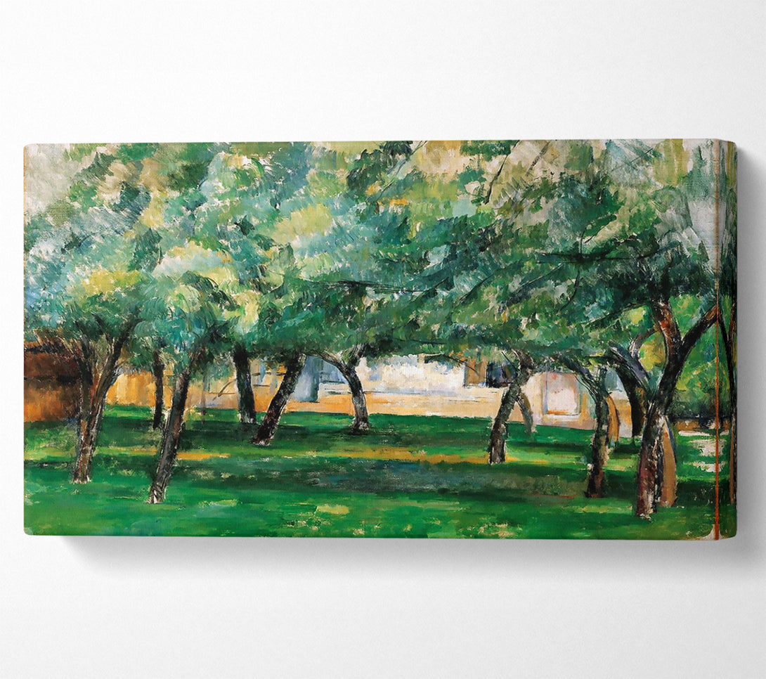  A Canvas Print of Cezanne Farm In Normandy Canvas Wall Art