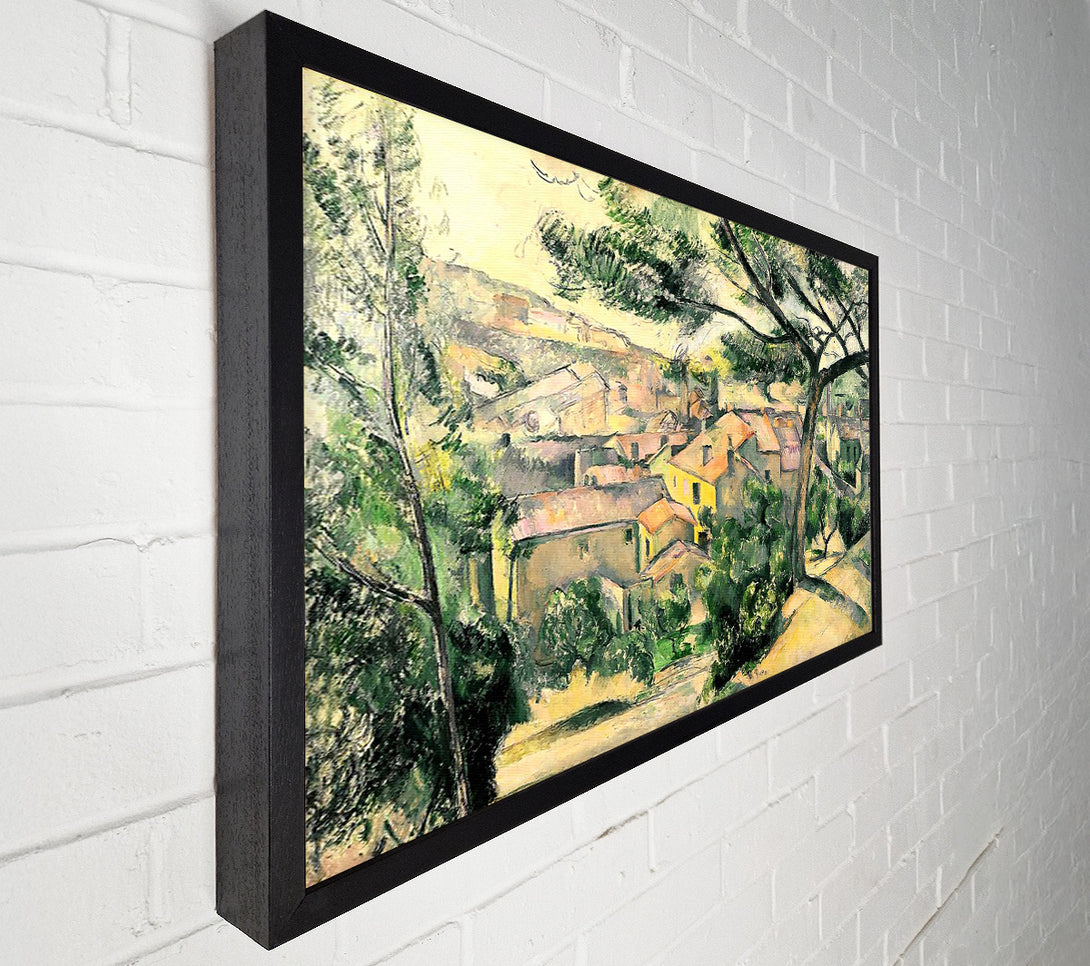  A Canvas Print of Cezanne Lestaque Against The Sunlight Canvas Wall Art