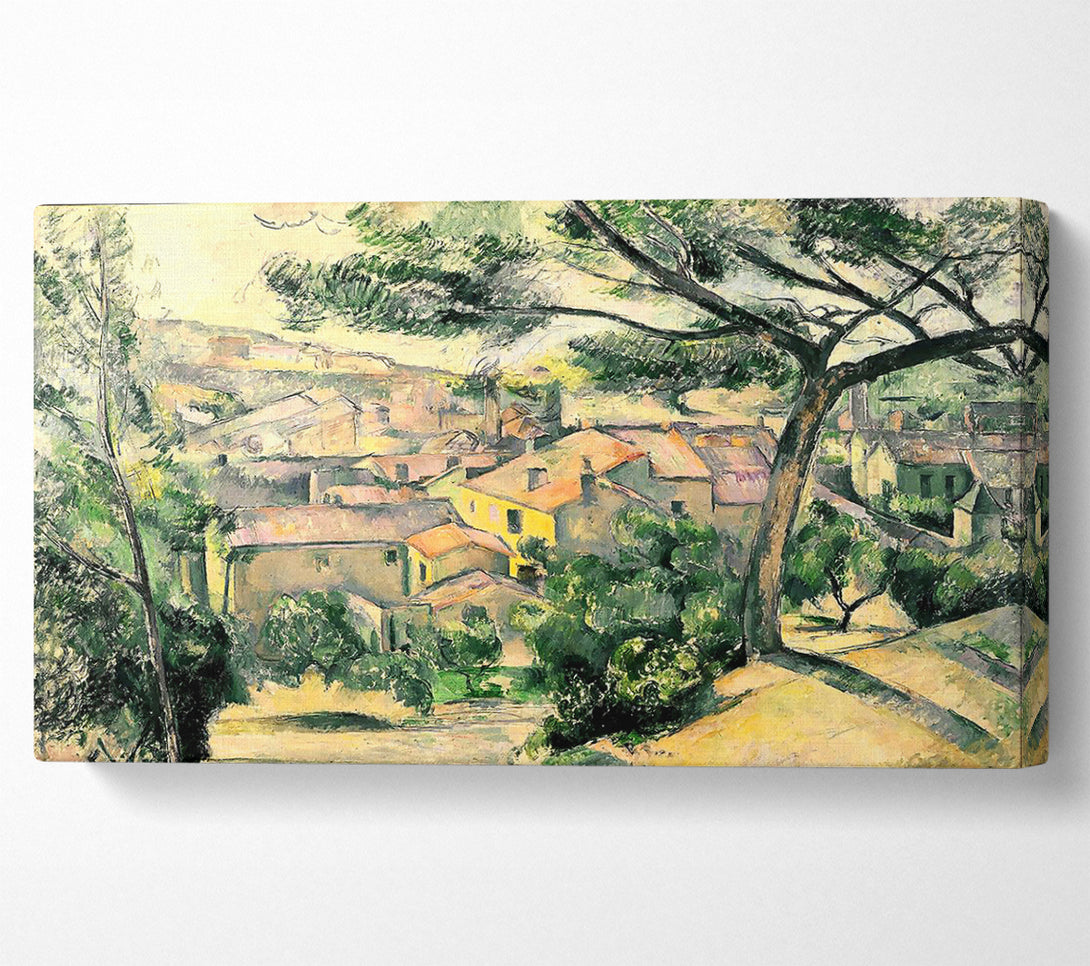  A Canvas Print of Cezanne Lestaque Against The Sunlight Canvas Wall Art