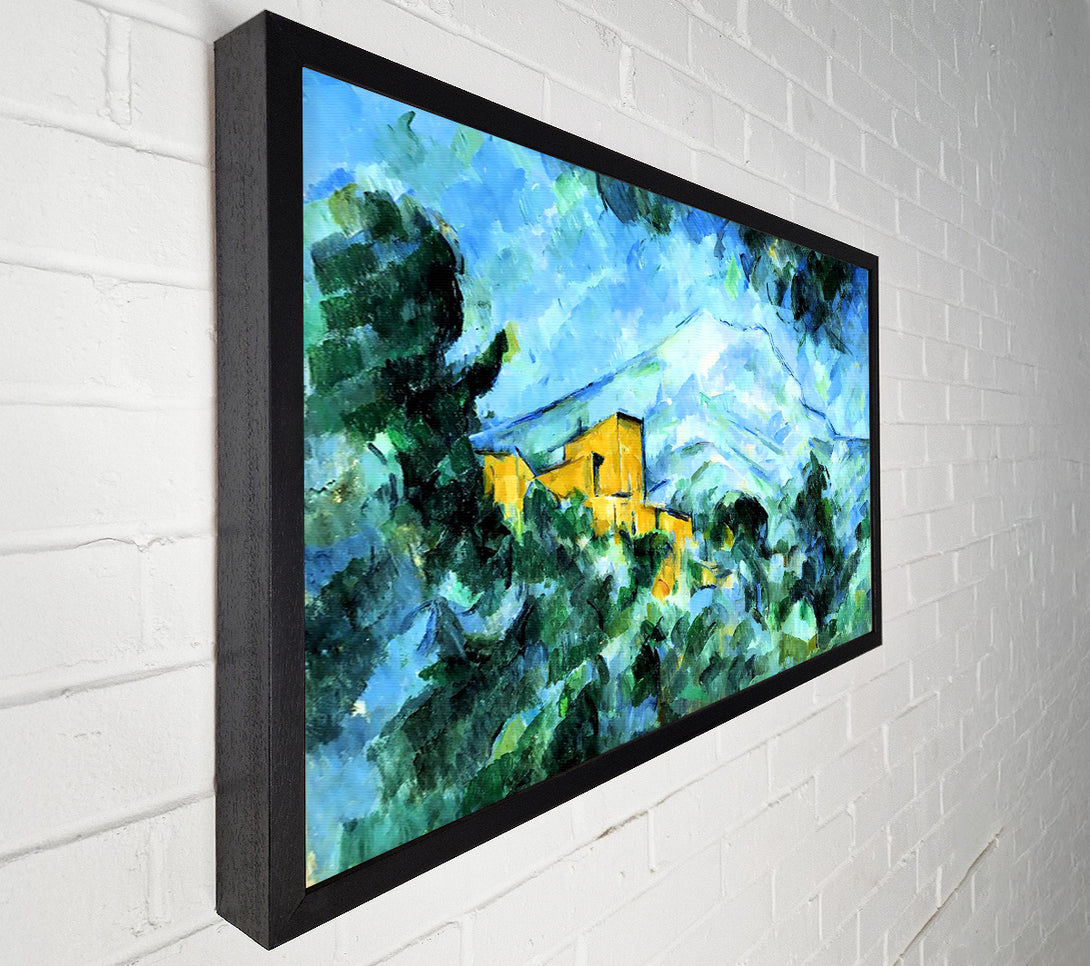  A Canvas Print of Cezanne Mont Sainte-Victoire And Chateau Noir Canvas Wall Art