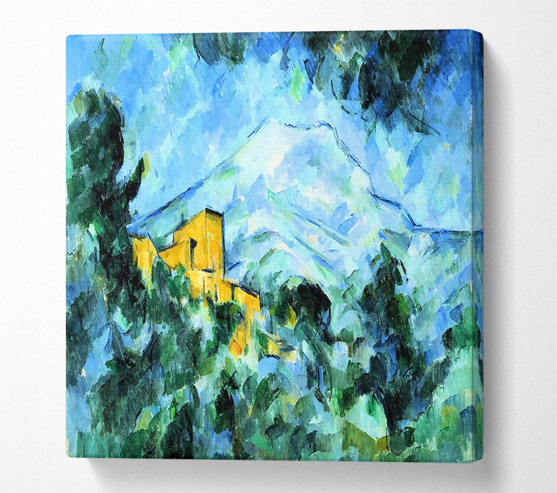  A Canvas Print of Cezanne Mont Sainte-Victoire And Chateau Noir Canvas Wall Art