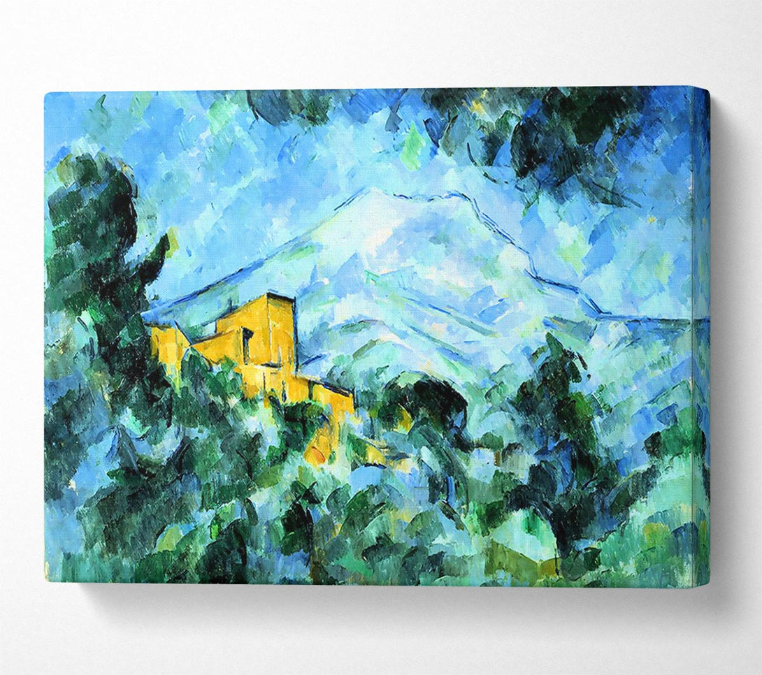  A Canvas Print of Cezanne Mont Sainte-Victoire And Chateau Noir Canvas Wall Art