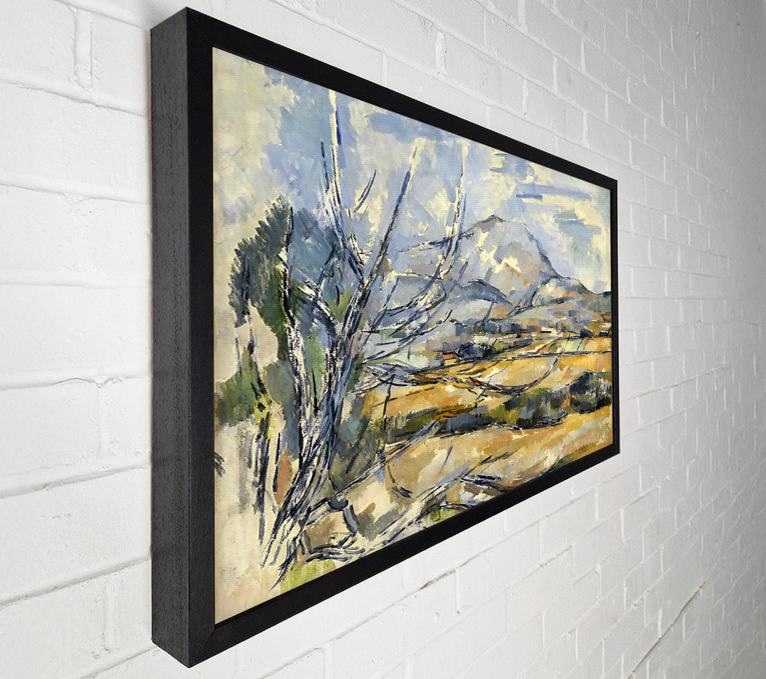  A Canvas Print of Cezanne Montagne Sainte-Victoire Canvas Print