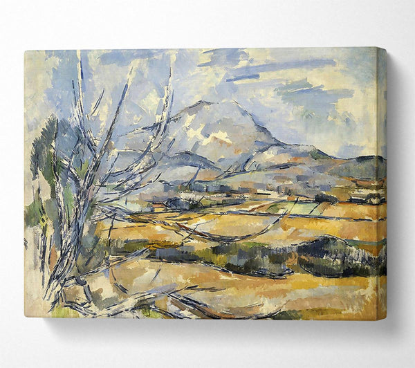  A Canvas Print of Cezanne Montagne Sainte-Victoire Canvas Print