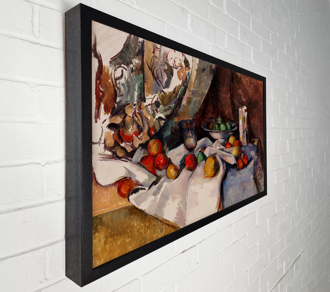  A Canvas Print of Cezanne Still Life With Apples Canvas Art