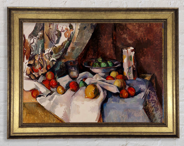 Cezanne Stillleben mit Äpfeln