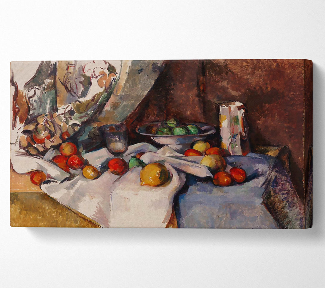 A Canvas Print of Cezanne Still Life With Apples Canvas Art
