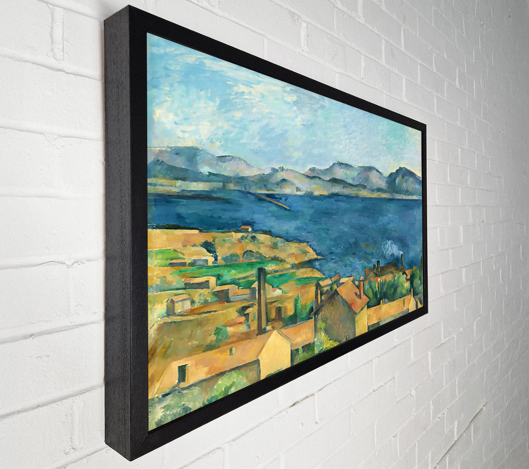  A Canvas Print of Cezanne The Bay Of Marseilles Canvas Art