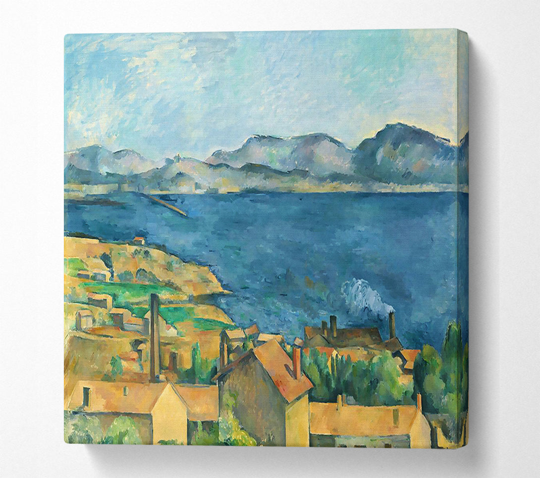  A Canvas Print of Cezanne The Bay Of Marseilles Canvas Art