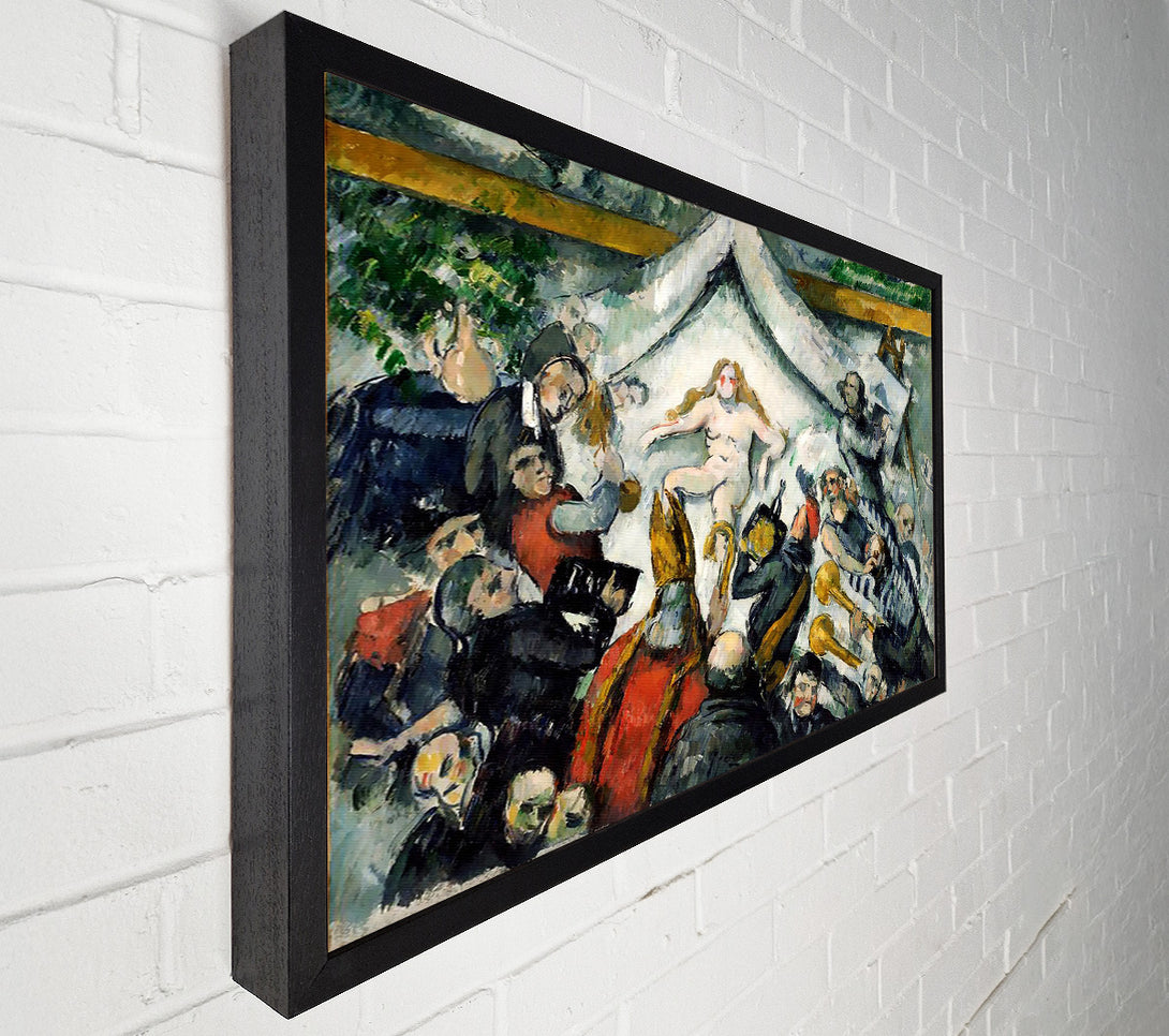  A Canvas Print of Cezanne The Eternal Female Canvas Art
