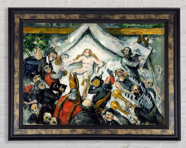 Cezanne The Eternal Female Framed Print