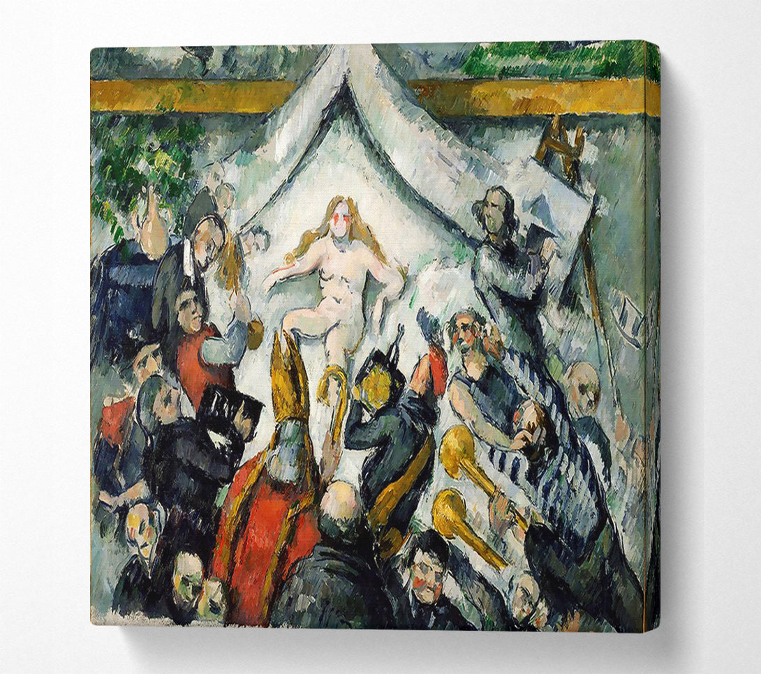  A Canvas Print of Cezanne The Eternal Female Canvas Art