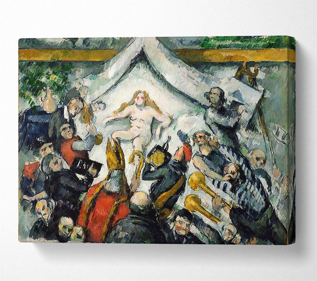 A Canvas Print of Cezanne The Eternal Female Canvas Art