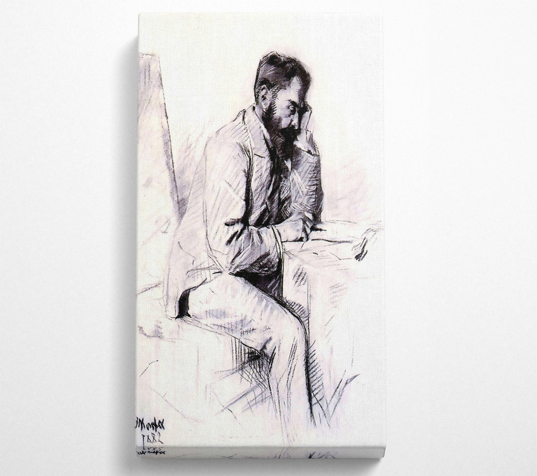  A Canvas Print of Toulouse Lautrec Charles De Toulouse Lautrec Canvas Print