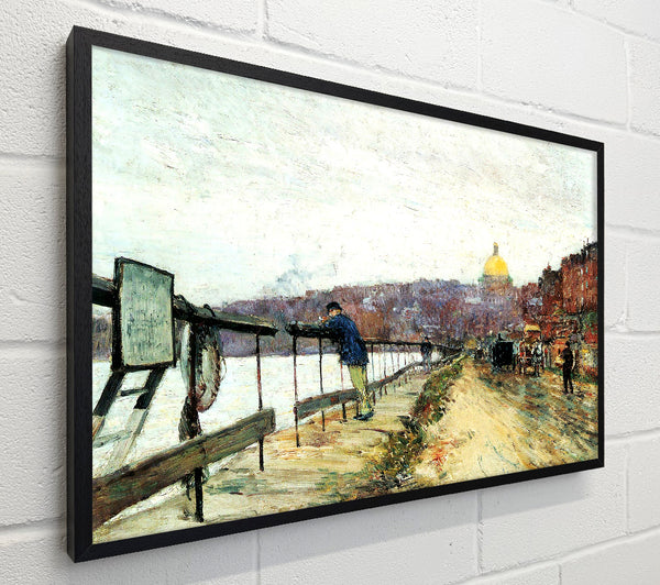 Hassam Charles River Und Beacon Hill