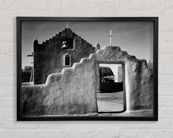 Ansel Adams Kirche in Taos Pueblo, New Mexico 2