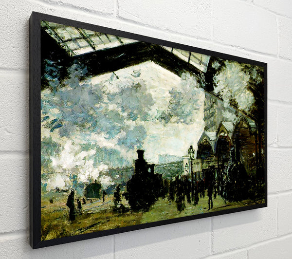 Claude Monet The Saint-Lazare Station