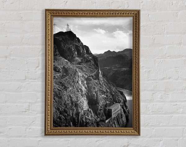 Ansel Adams Klippen oberhalb des Boulder Dam