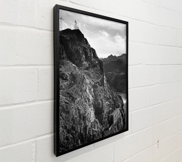 Ansel Adams Cliffs Above Boulder Dam