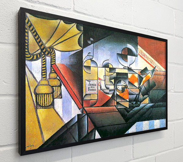 Juan Gris Clock And Bottle Jerez De La Frontera