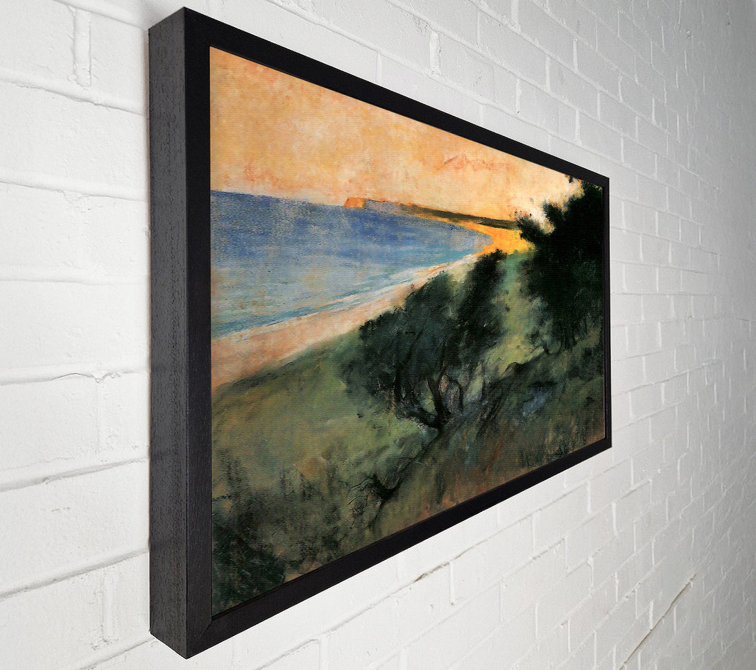  A Canvas Print of Lesser Ury Coast Of Rugen Canvas Wall Art