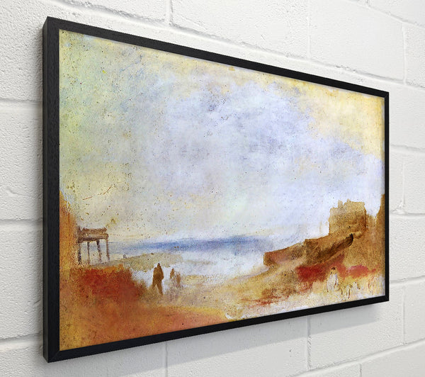 Joseph Mallord Turner Coastal Scene With Buildings