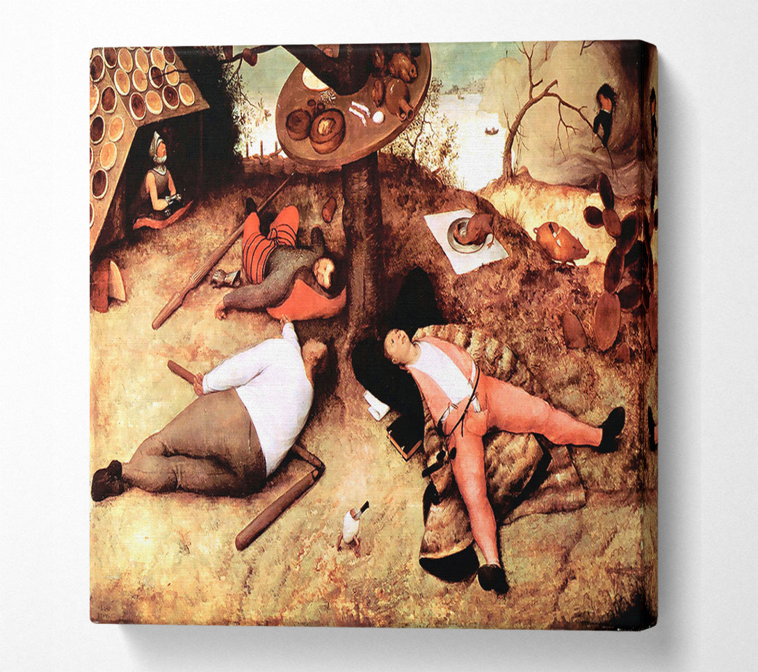  A Canvas Print of Pieter Bruegel Cockaigne 1 Canvas Art