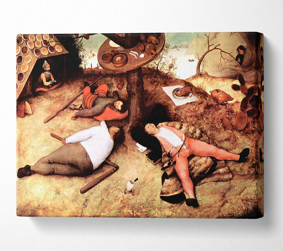  A Canvas Print of Pieter Bruegel Cockaigne 1 Canvas Art