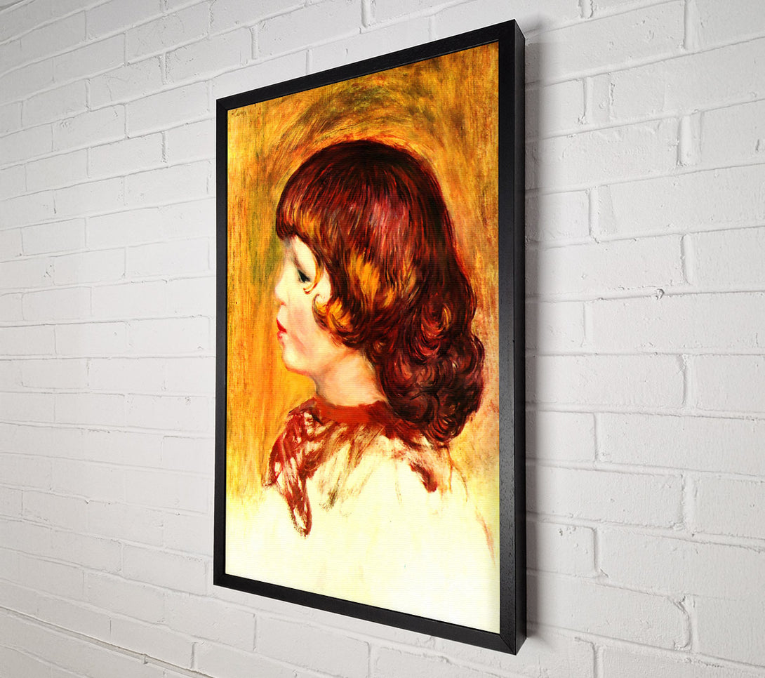  A Canvas Print of Renoir Coco Canvas Wall Art