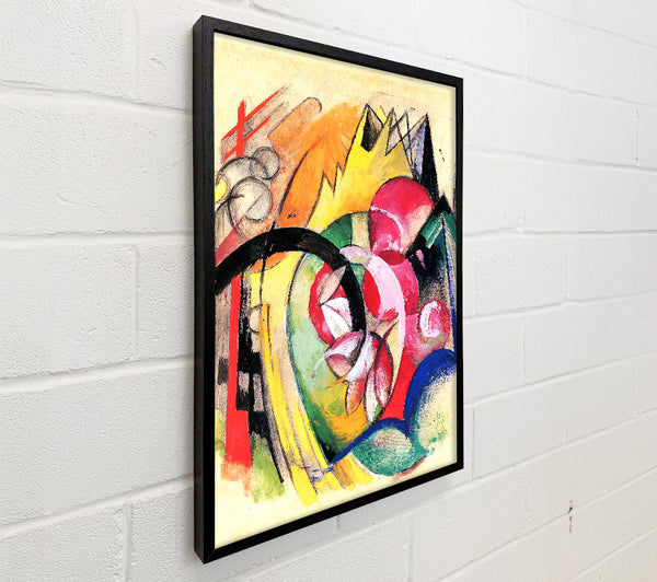 Franz Marc Coloured Flowers