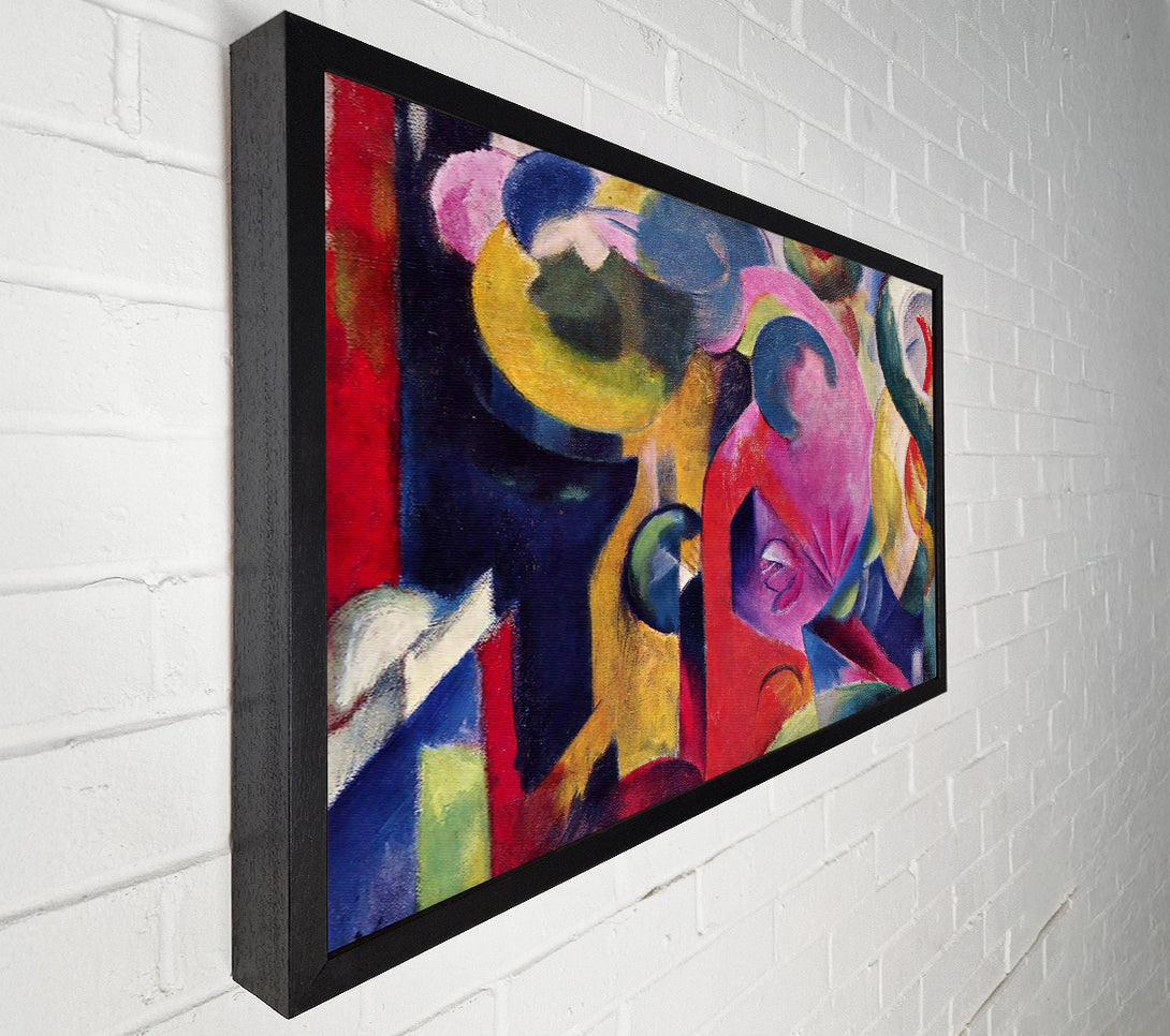  A Canvas Print of Franz Marc Composition 3 Canvas Wall Art