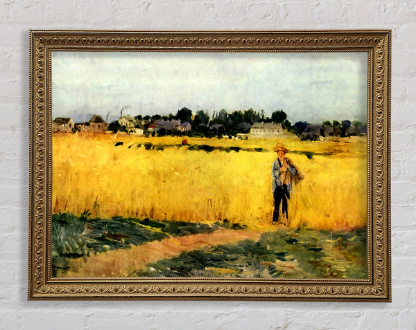 Morisot Cornfield Framed Print
