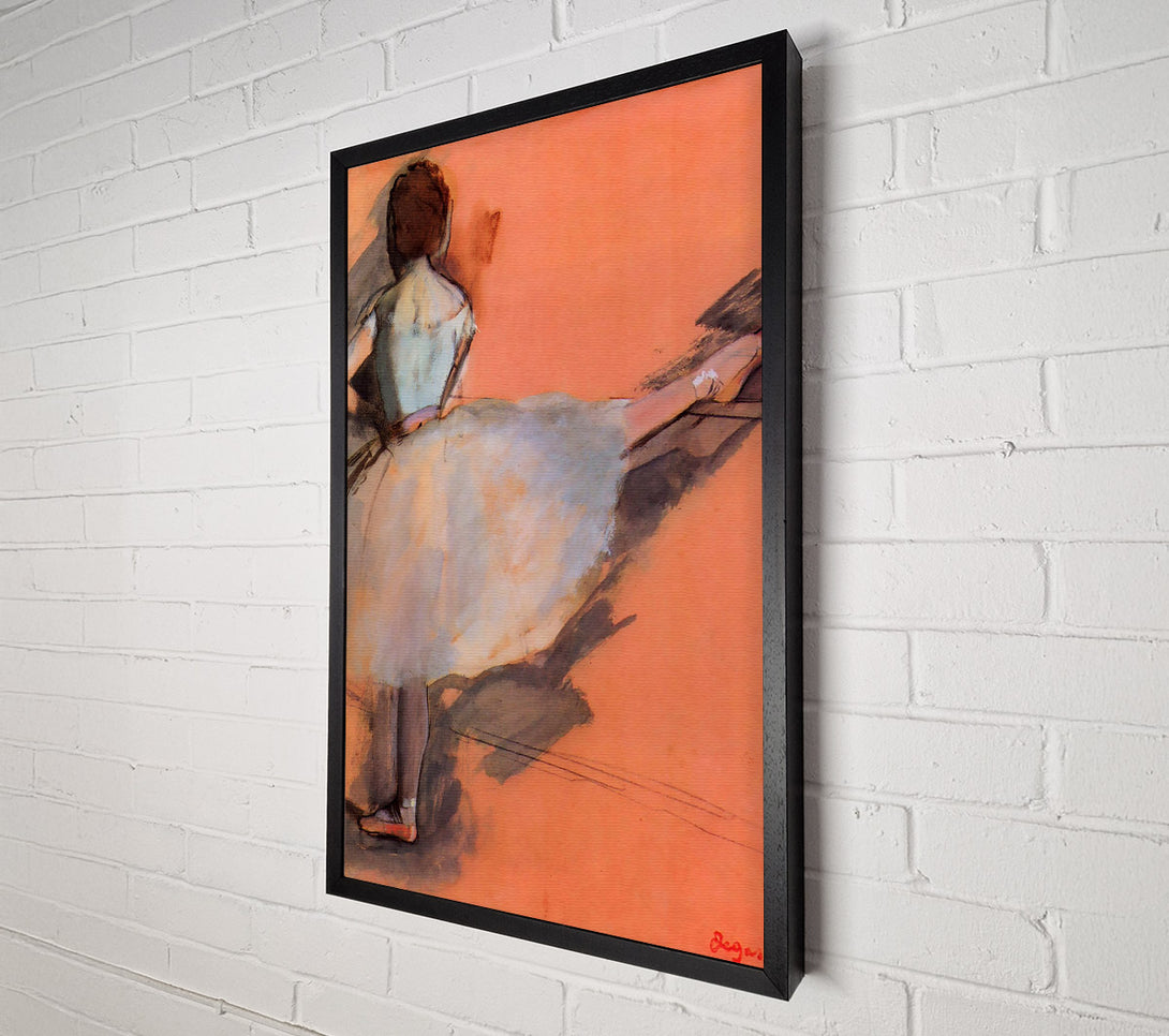  A Canvas Print of Degas Dancer At The Bar Canvas Wall Art