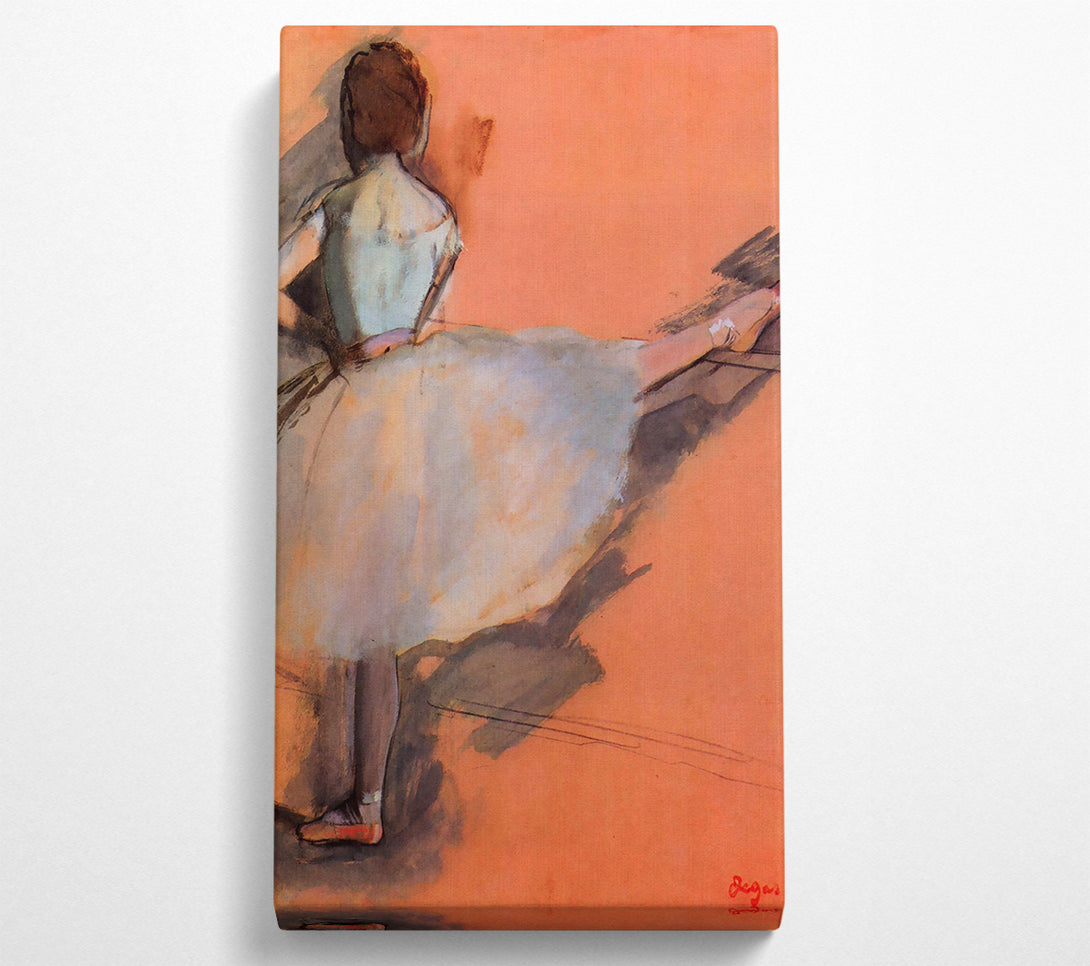  A Canvas Print of Degas Dancer At The Bar Canvas Wall Art