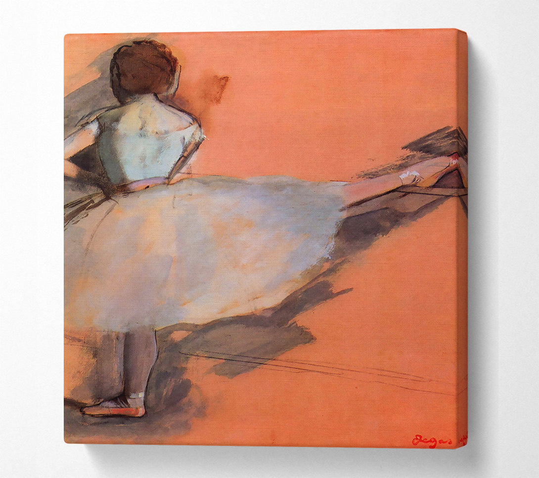  A Canvas Print of Degas Dancer At The Bar Canvas Wall Art