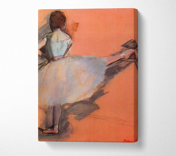  A Canvas Print of Degas Dancer At The Bar Canvas Wall Art
