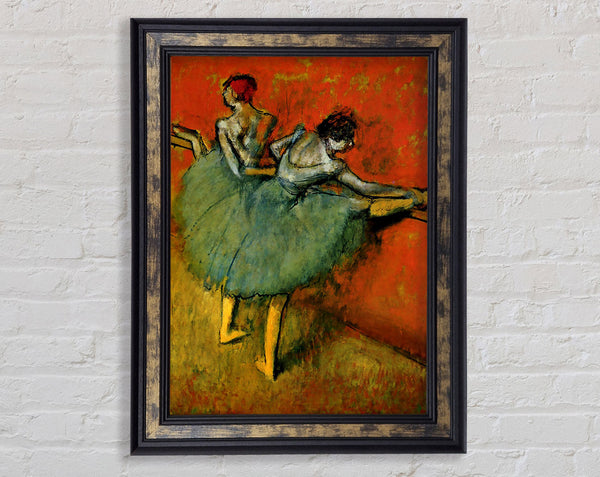 Degas Dancers At The Bar #1 Framed Print