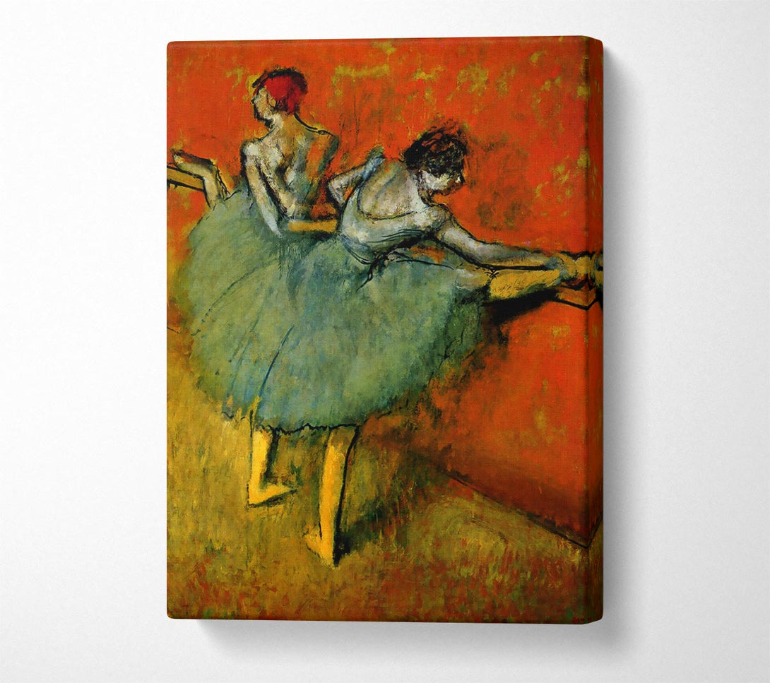  A Canvas Print of Degas Dancers At The Bar #1 Canvas Art