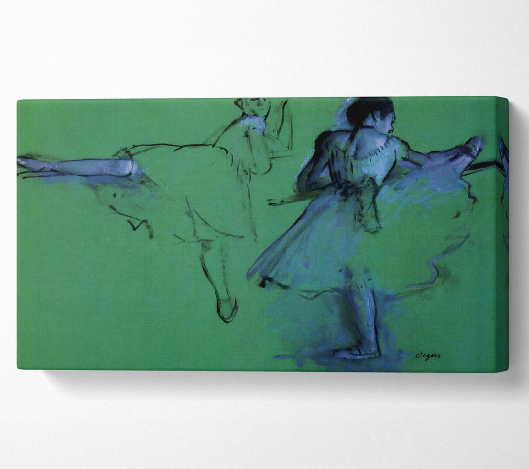  A Canvas Print of Degas Dancers At The Bar 2 Canvas Print