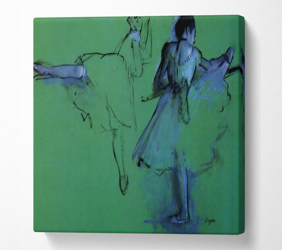  A Canvas Print of Degas Dancers At The Bar 2 Canvas Print