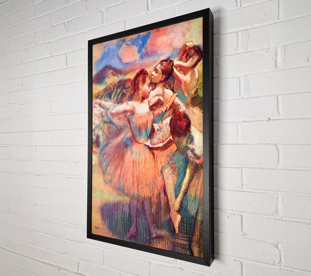  A Canvas Print of Degas Dancers In The Landscape Canvas Print