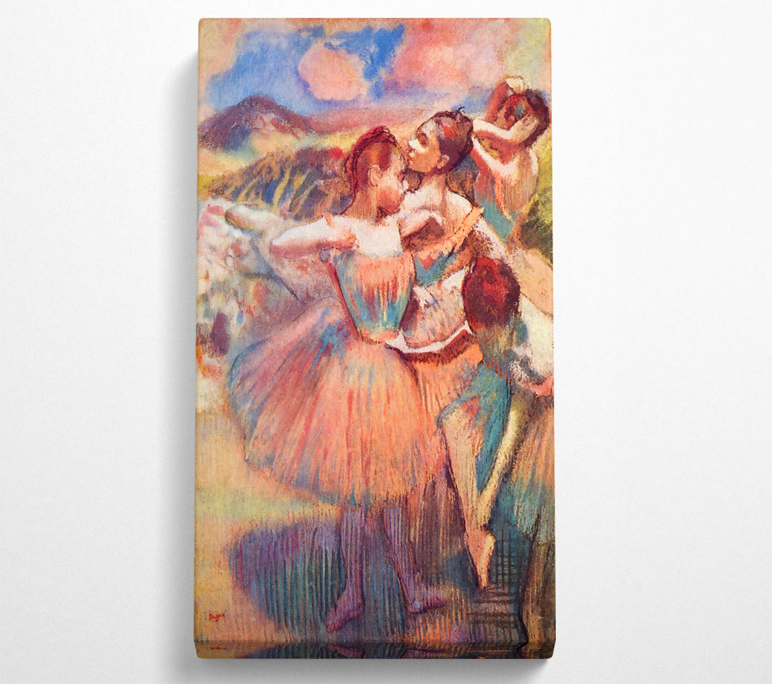  A Canvas Print of Degas Dancers In The Landscape Canvas Print