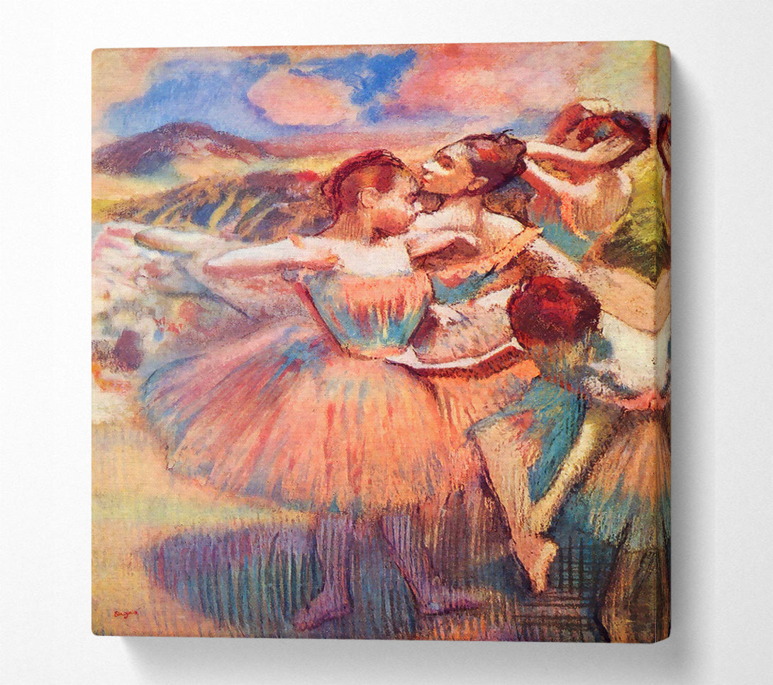  A Canvas Print of Degas Dancers In The Landscape Canvas Print