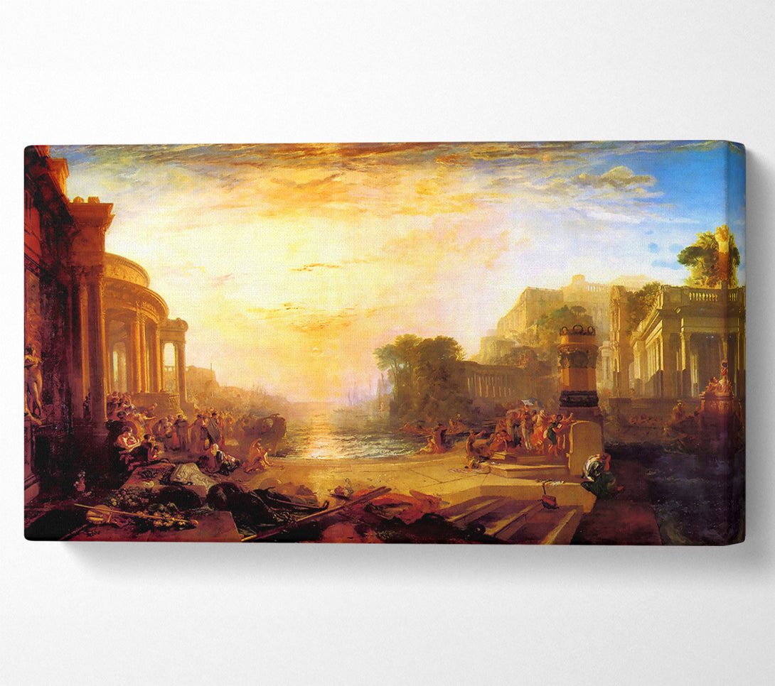  A Canvas Print of Joseph Mallord Turner Decline Of Carthagen Canvas Wall Art